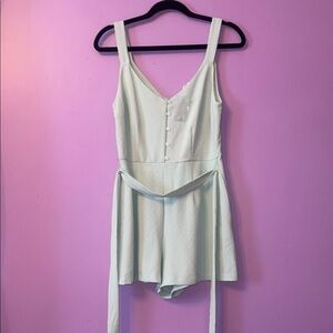 Elegant Mint Green Romper